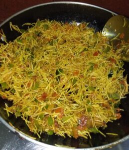mix vegetable and sevai