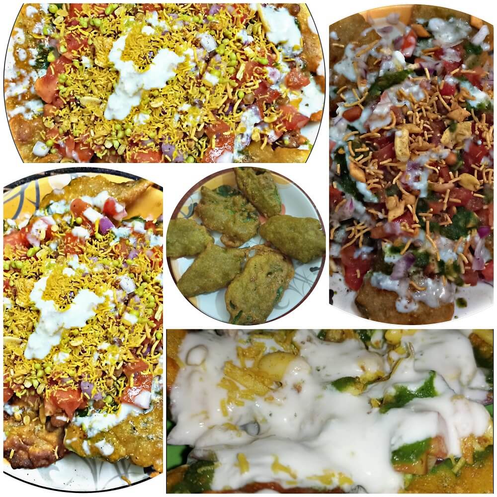 Palak chaat step by step recipe