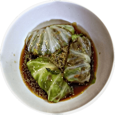 Stuffed Cabbage Rolls With Gravy Recipe