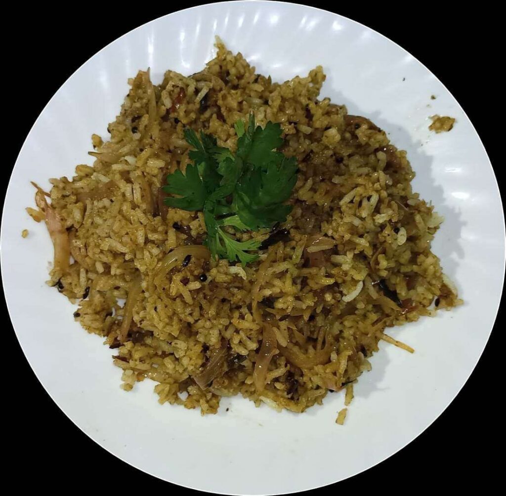 Mango Mint Fried Rice Recipe In Hindi BY Foodilse