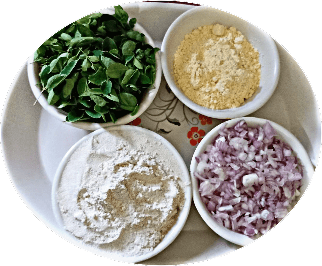Moringa Paratha Recipe Ingredients