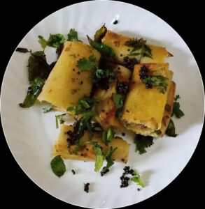 Suji Reva Khandvi Recipe In Hindi By Foodilse best homemade recipe